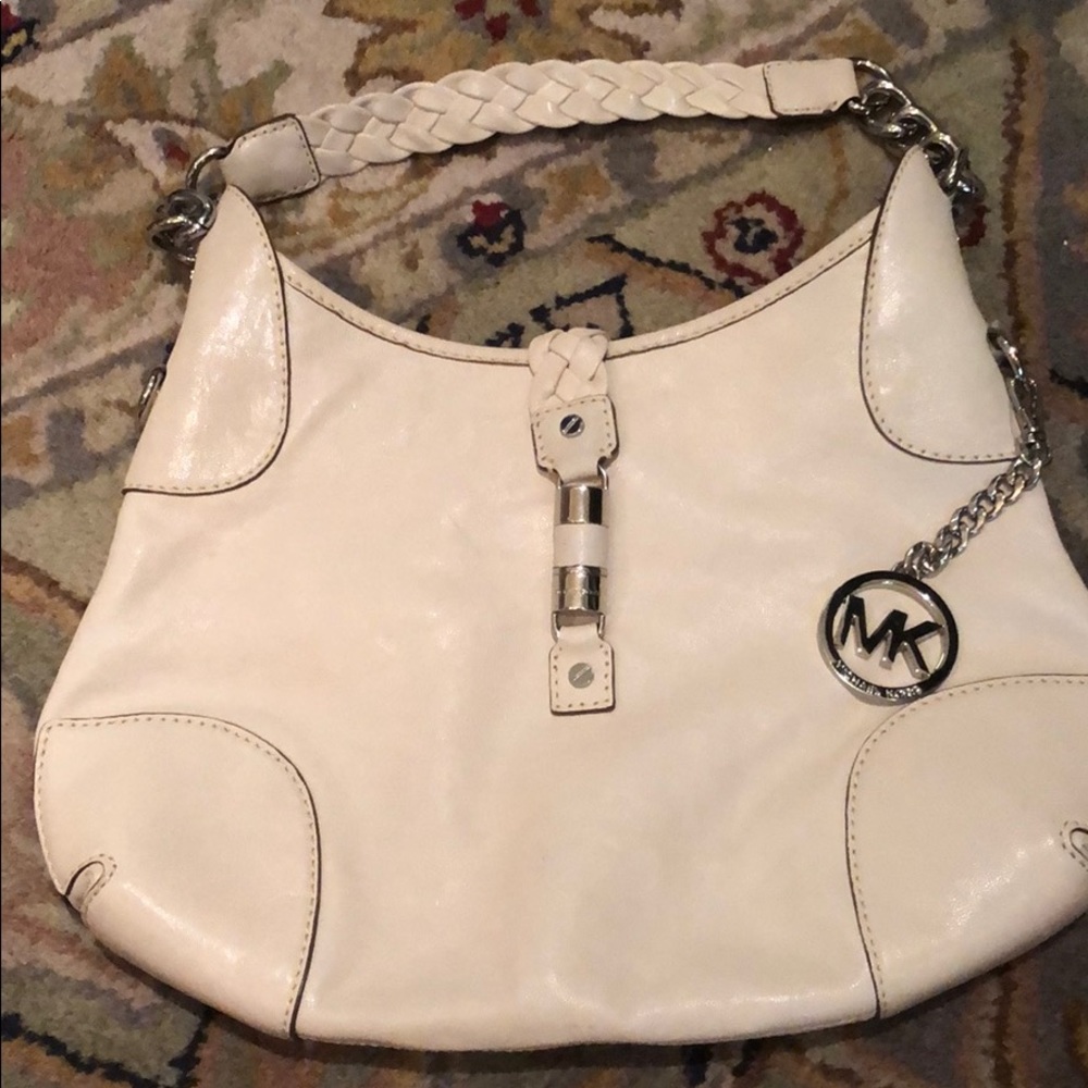 White Michael Kors Purse